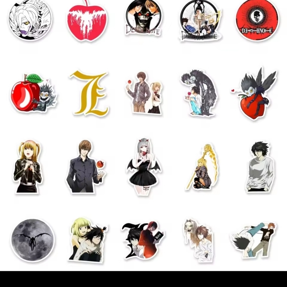 Death Note Anime Sticker Pack - Picture 5 of 6